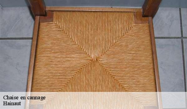 Chaise en cannage Hainaut 