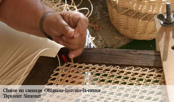 Chaise en cannage  1340