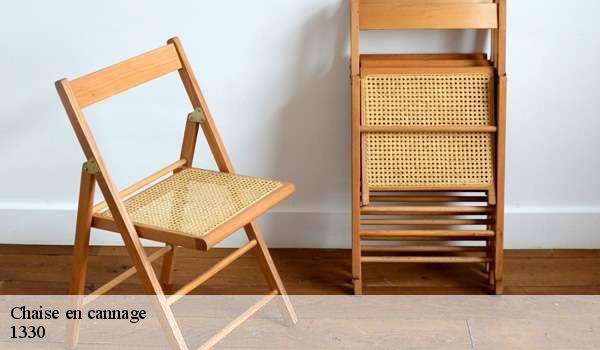 Chaise en cannage  1330