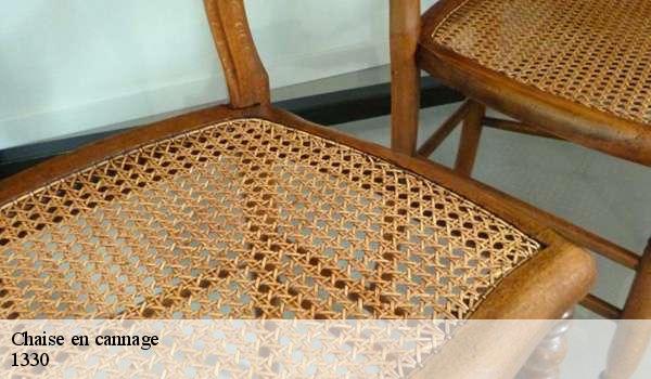 Chaise en cannage  1330