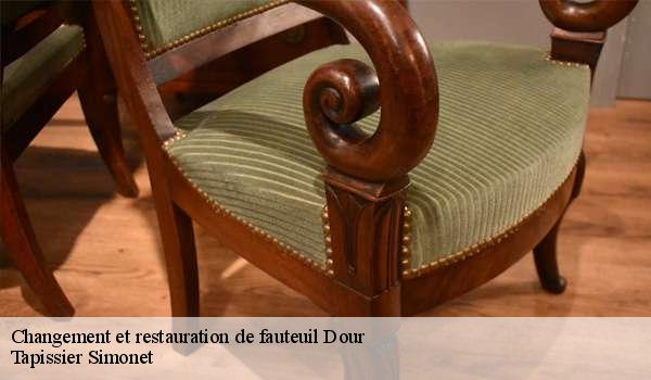 Changement et restauration de fauteuil  7370