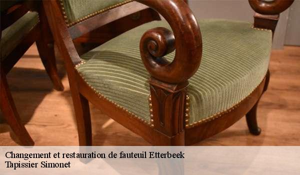 Changement et restauration de fauteuil  1040
