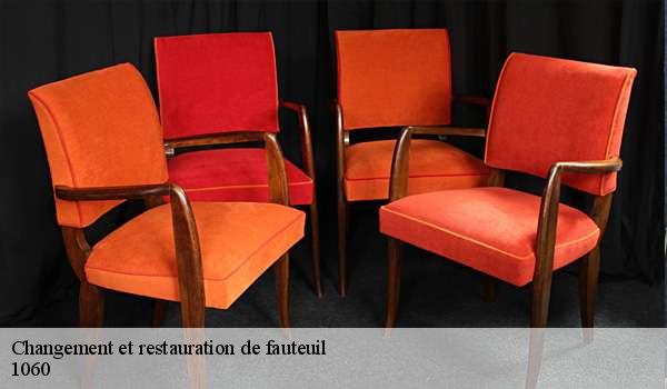 Changement et restauration de fauteuil  1060