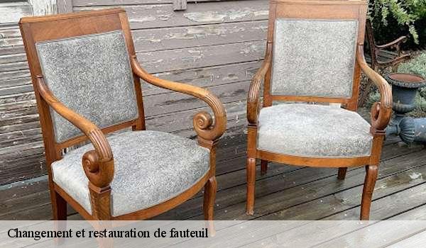 Changement et restauration de fauteuil  1060